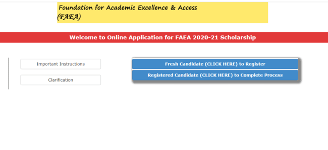 FAEA Scholarship 