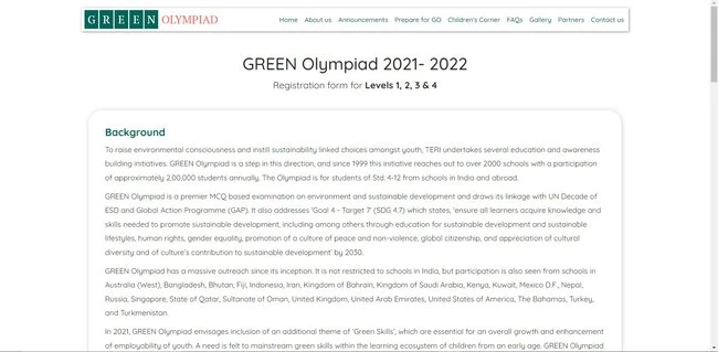 Teri Green Olympiad 