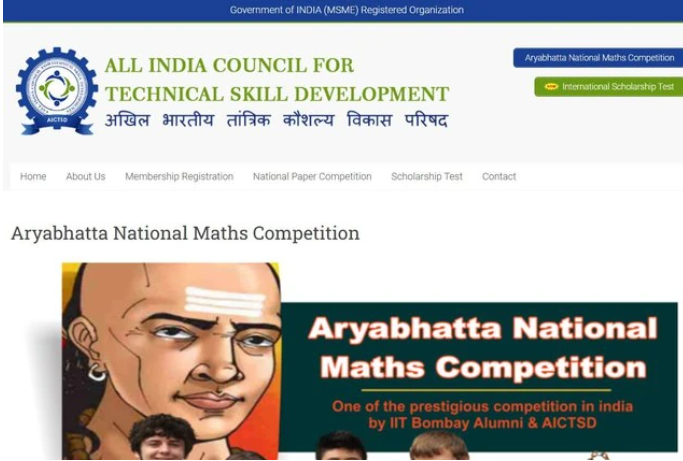 Aryabhatta National Maths Competition 2023