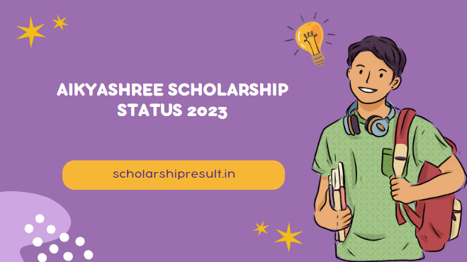 Aikyashree Scholarship Status 2023