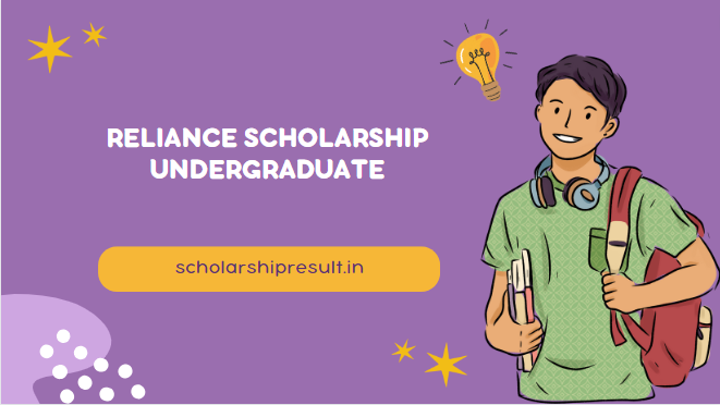 Reliance Scholarship Undergraduate