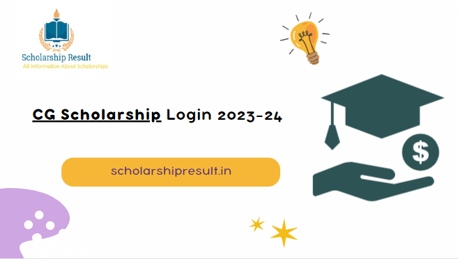 CG Scholarship Login 2023-24